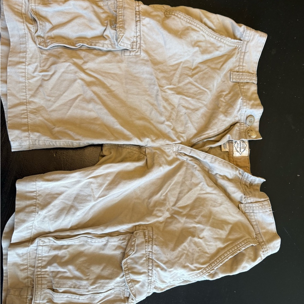 St. John's Bay Tan Cargo Shorts Relaxed Fit